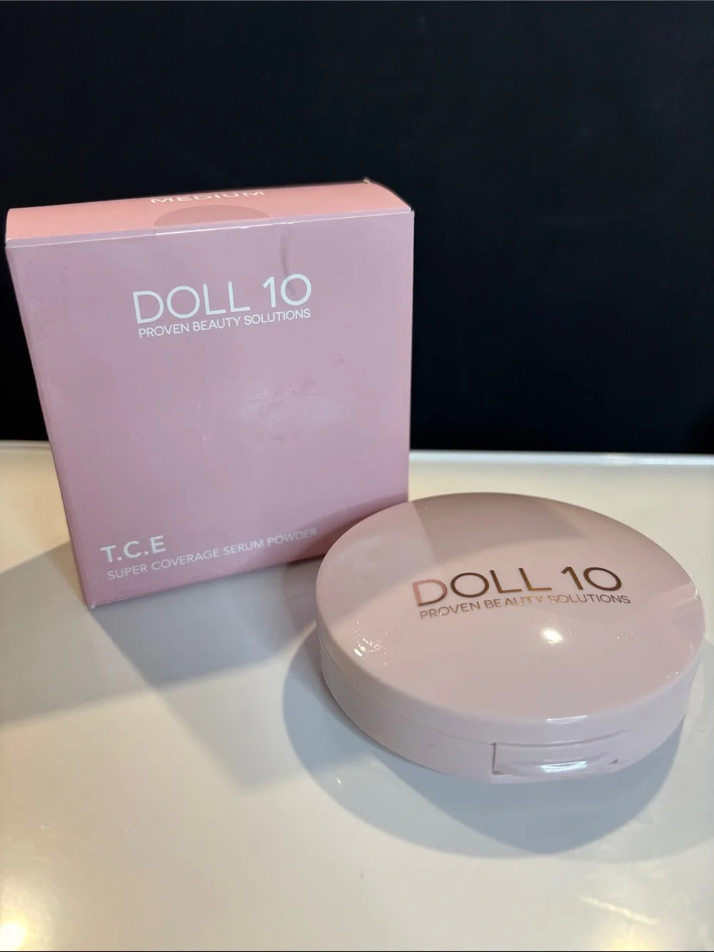 Dollcake Doll 10 T.C.E Super Coverage Serum Powder - Medium